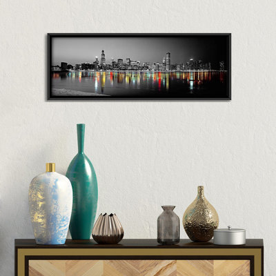 « usa, illinois, chicago », reproduction de photo sur toile tendue