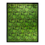 Fine Vibrance One-of-a-Kind 8' 1" X 10' 1" Hand Knotted Area Rug