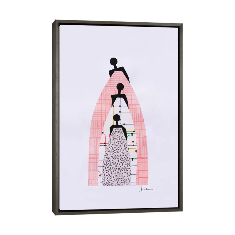 Reproduction d’art sur pied sur les épaules de nos ancêtres par Lou Lou, H 40 po x l 26 po x P 1,5 po, Pas de tapis