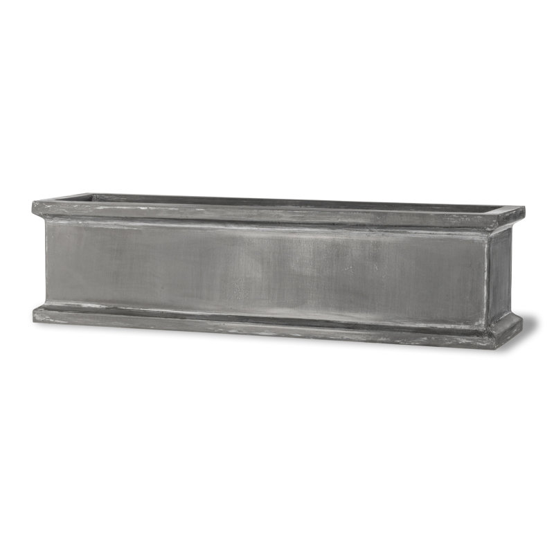 Balance Handmade Window Box Planter, Antique Faux Lead