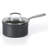 Babish 10 Piece Hard Anodized Titanium Forever Non Stick Technology Durable Pots and Pans Cookware Set - Black