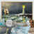 Cadre flottant beige