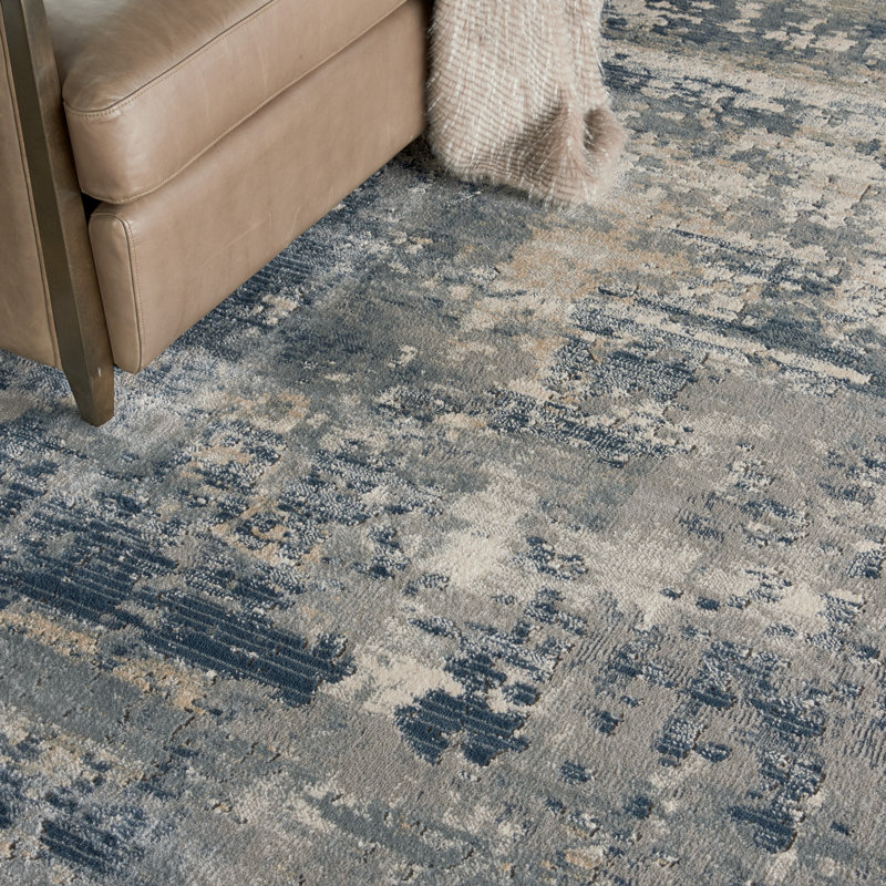 Maliyah Abstract Indoor Rug, Rectangle  3' x 5'
