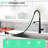 Pull Down Kitchen Sink Faucet, Black Modern Single Handle Clean Faucet Down, Application