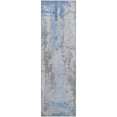Premium Machine Washable Mayfield AMF1848 Abstract Rug