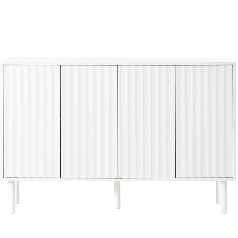 Armoire de rangement Annamaria Minimalist, Blanc
