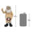 Santa Unwrapped Christmas Figurine