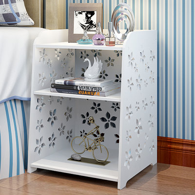Table de chevet blanche Krista