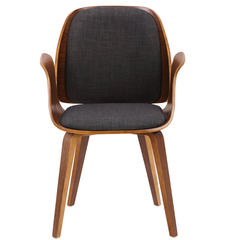 111.8cm H Linen Upholstered Armchair