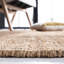 Tapis rayé en jute naturel tissé à la main Fitzwater-1891923060
