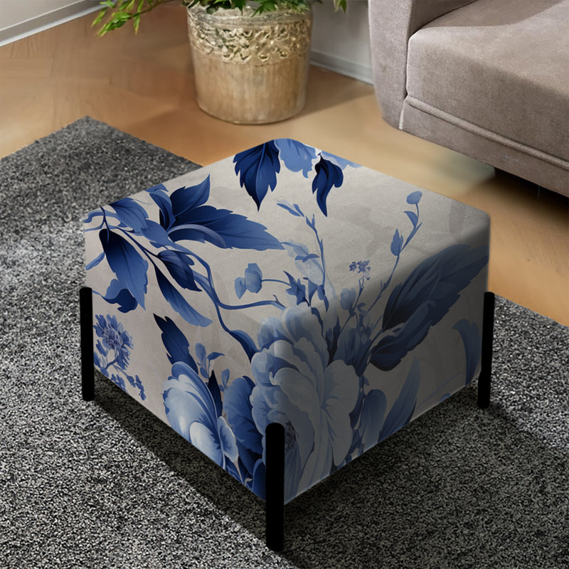 Repose-pieds Cameo Blue Cameo Victorian