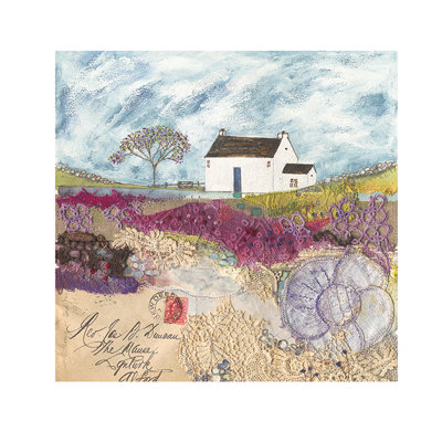 Waiting For The Post by Louise O'Hara - Painting