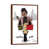 Classic Brown Wood Framed Canvas