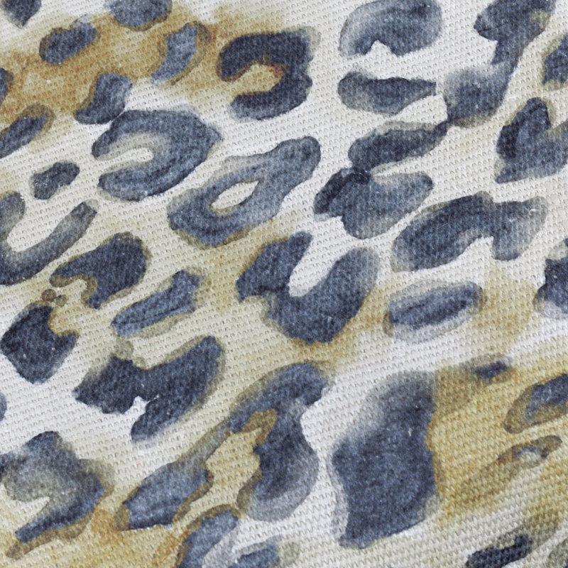 Leopardis Leopard Indoor / Outdoor Animal Print Square Throw, Pillow Cover Only - No Insert