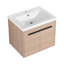 Ensemble de meuble-lavabo en résine Oak