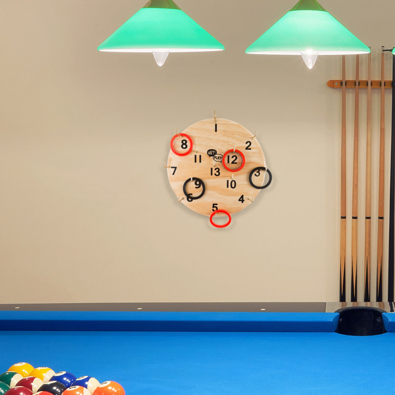 Hey! Play! Solid Wood Cornhole Set
