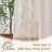 Linen Blend Embroidered Curtains Farmhouse Flower Patterned Curtains for Bedroom-625730195-625730197