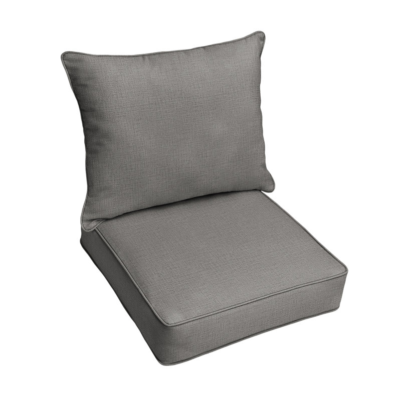 Ensemble de coussins et coussins d'extérieur, Richloom - graphite Rave, L 29 po x P 27 po x H 5 po