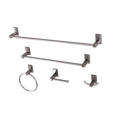 Kingston Brass Continental 5-Piece Bathroom Hardware Set