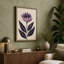 Purple Crown Botanical - Wrapped Canvas-1509544241-1509544240