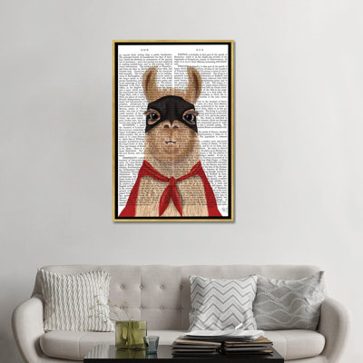 " Super Llama " by Fab Funky