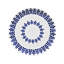 Noritake Sandefjord Round Platter, 12.25"