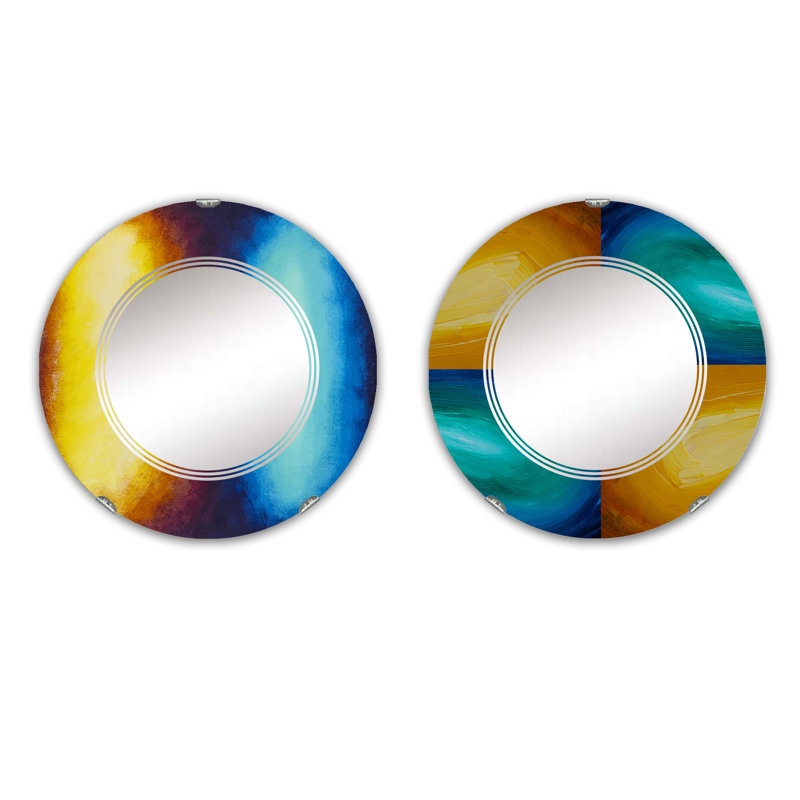 Ensemble de 2 miroirs sans cadre