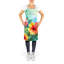 Tennessee Iris in Watercolor Apron-470388908