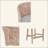 Handcrafted Rattan Counter Stool 25" H