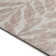 Tapis beige tissé à la machine Emmly