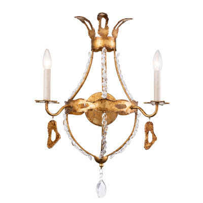 Empire Traditional Wall Sconce In Gold