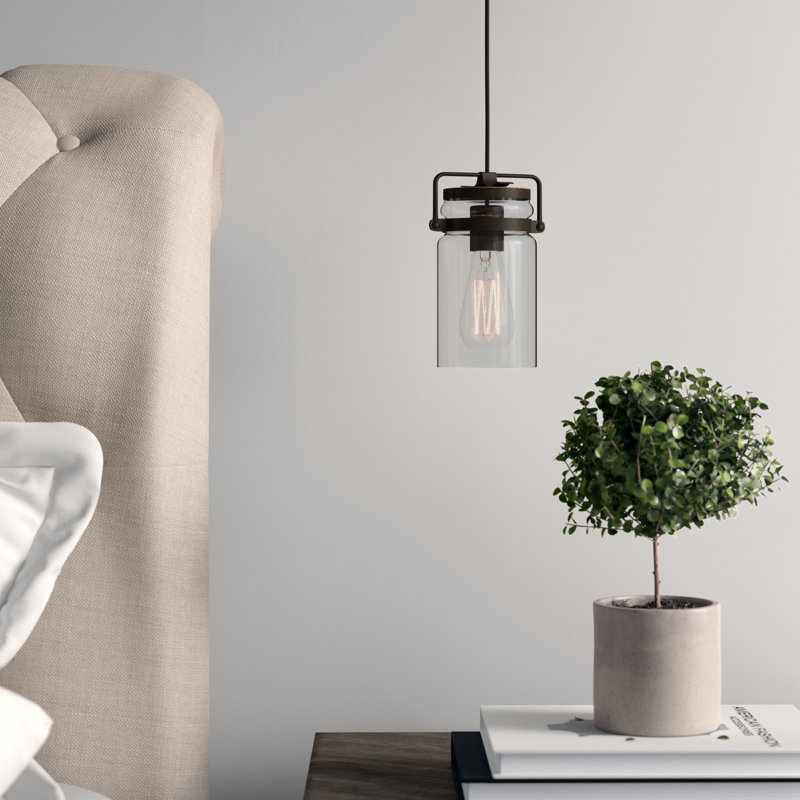 Sue 1 - Light Single Pendant, Olde Bronze