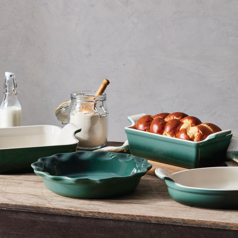 Le Creuset Stoneware 4 Piece Heritage Bakeware Set, Artichaut