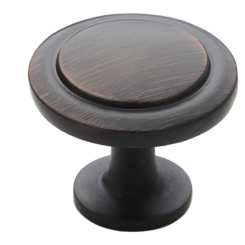 Poignée champignon 1 1/4" diamètre multipaquet, Bronze huilé