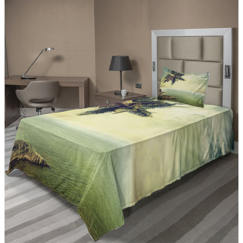 Microfiber Sheet Set, Twin Sheet Set + Fitted Sheet + 1 Pillowcase
