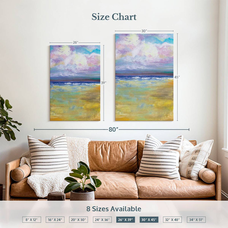 Avery Calm Coastal, 39" H x 26" W