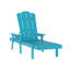 Ensemble Adirondack commercial intérieur / extérieur Elyssa avec 2 chaises longues et table d'appoint-155480106