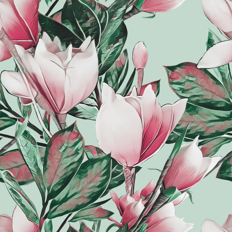 Peel & Stick Wall Mural, 8.34' W x 8.34' L
