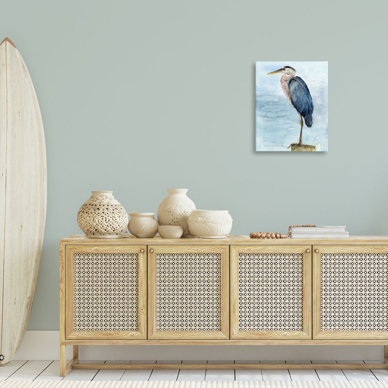  «Blue Heron's Perch» par John Keeling, H 20 po x l 16 po