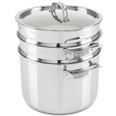 Viking 3-Ply Stainless Steel 8-Quart Multi Pot