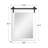 Rustic Farmhouse Solid Wood Accent Mirror Decorative Mirror Rectangle Bathroom Mirror Barn Wall Mirror-1184856939-1184857114