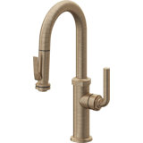 Descanso Kitchen Pull-Down Prep/Bar Faucet with Squeeze Sprayer