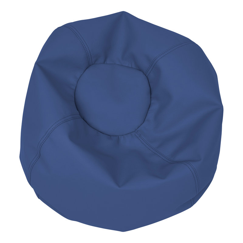 SoftScape Classic Bean Bag, 11" H x 22" W x 22" D, Navy