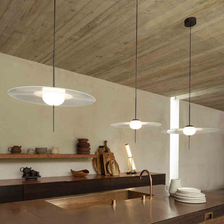 Mono 1 - Light LED Chandelier, 14.17" H x 15.74" W x 15.74" D