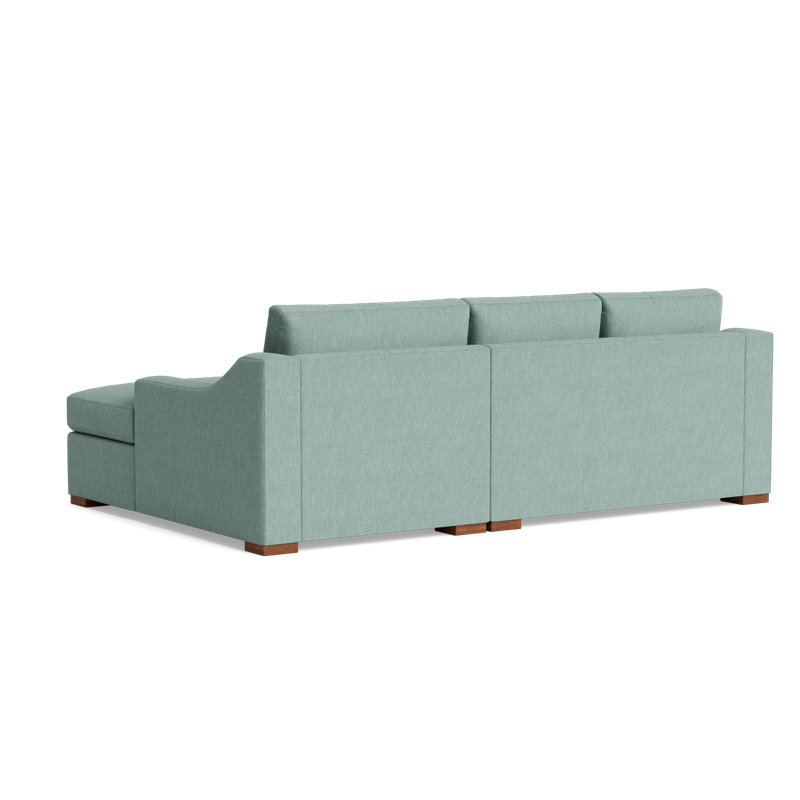 Lucca Sectional, Right Hand Facing, Performance Weave - Spa