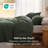 Bedsure Comforter Set-Cotton Like-Clover-120798876-120798879