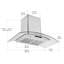 Hotte murale en acier inoxydable convertible 36 po Ancona