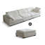 Coussin modulaire blanc en polyester-1411495974