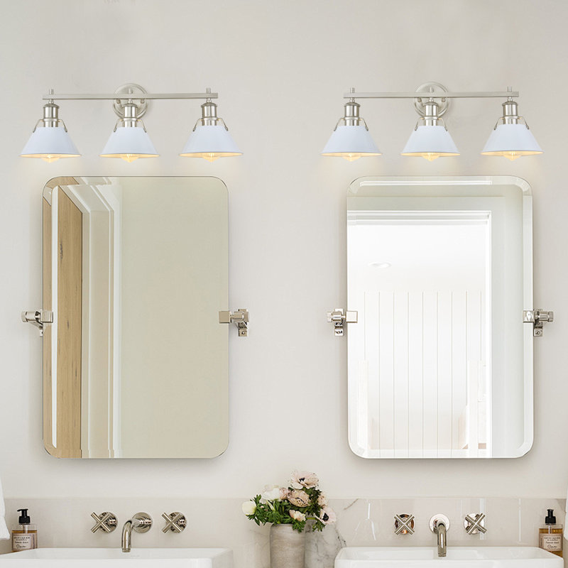 Éclairage pour meuble-lavabo à 3 lumières à intensité variable