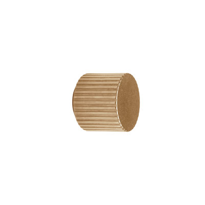 Flute Bronze Cylindrical Knob